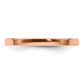 Lightweight Flat Wedding Band - WBC
