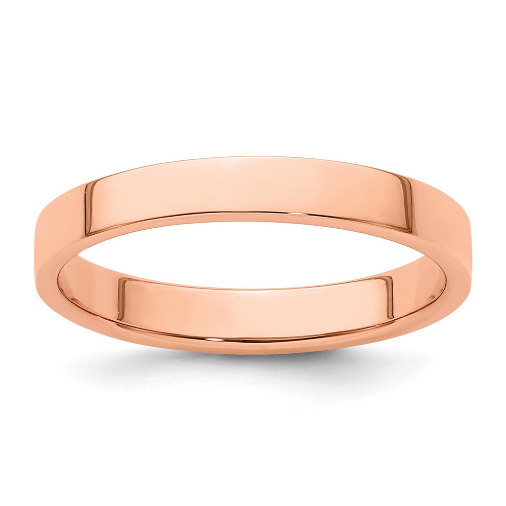 Lightweight Flat Wedding Band - WBC