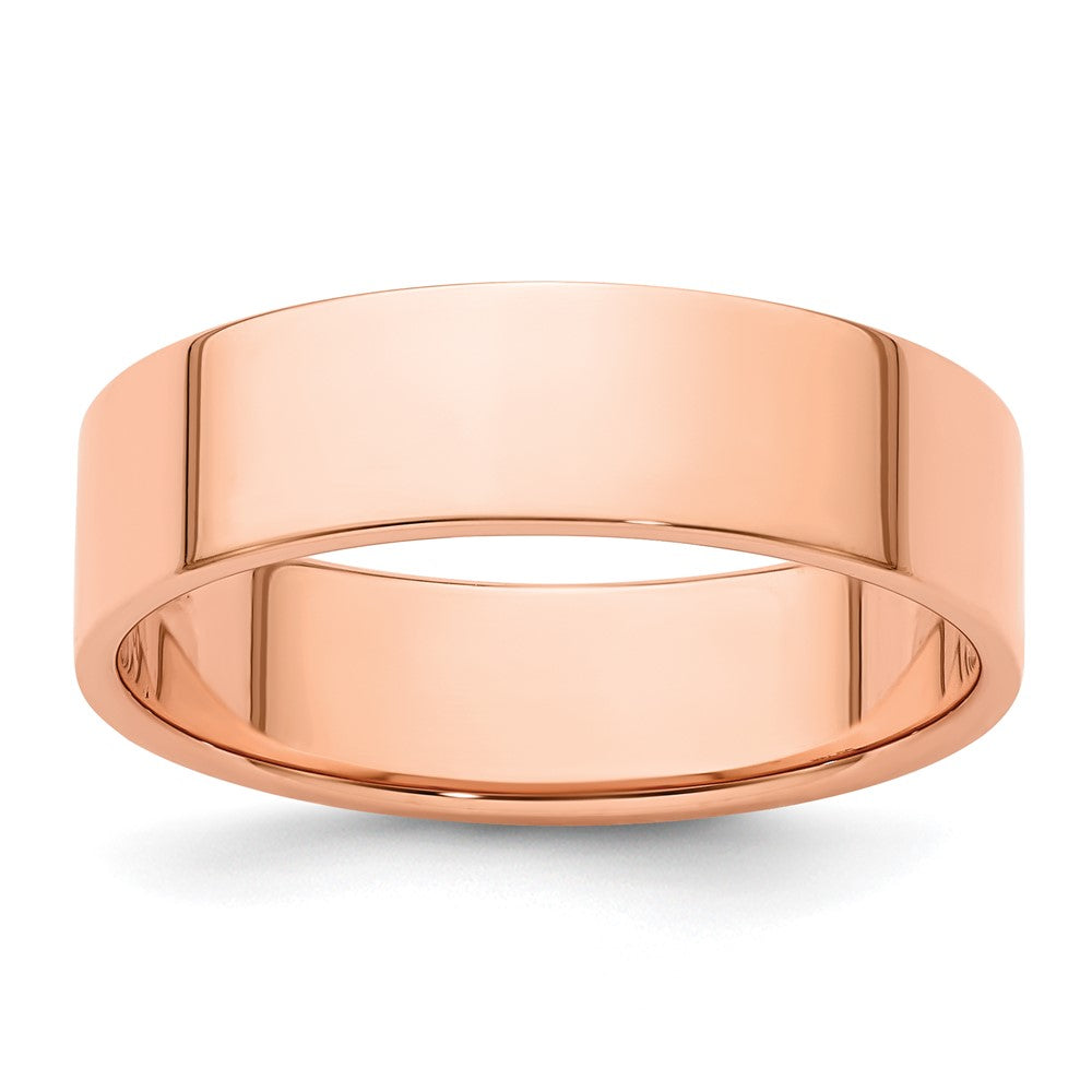 Lightweight Flat Wedding Band - WBC