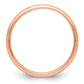 Half Round Wedding Band - WBC