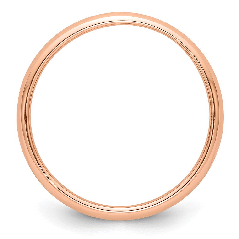 Half Round Wedding Band - WBC