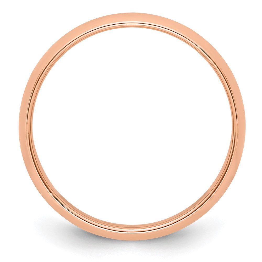 Half Round Wedding Band - WBC