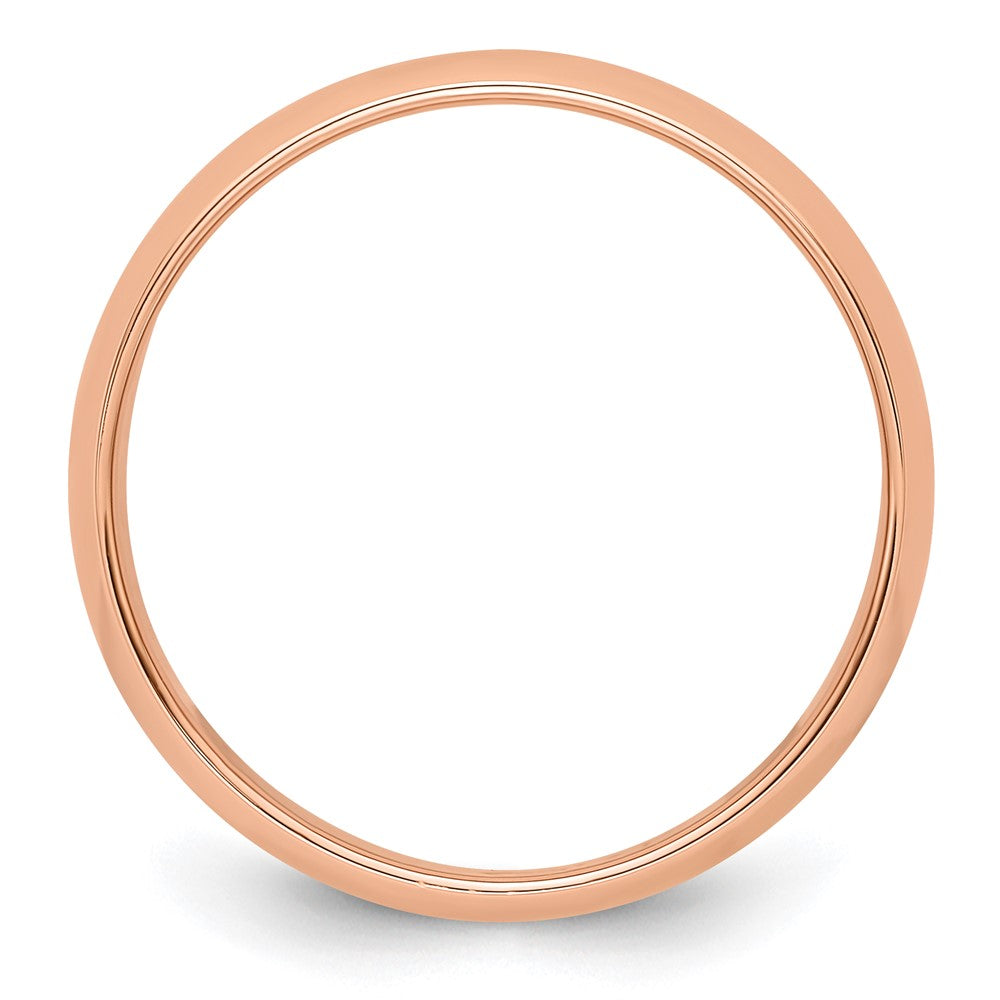 Half Round Wedding Band - WBC