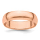 Half Round Wedding Band - WBC