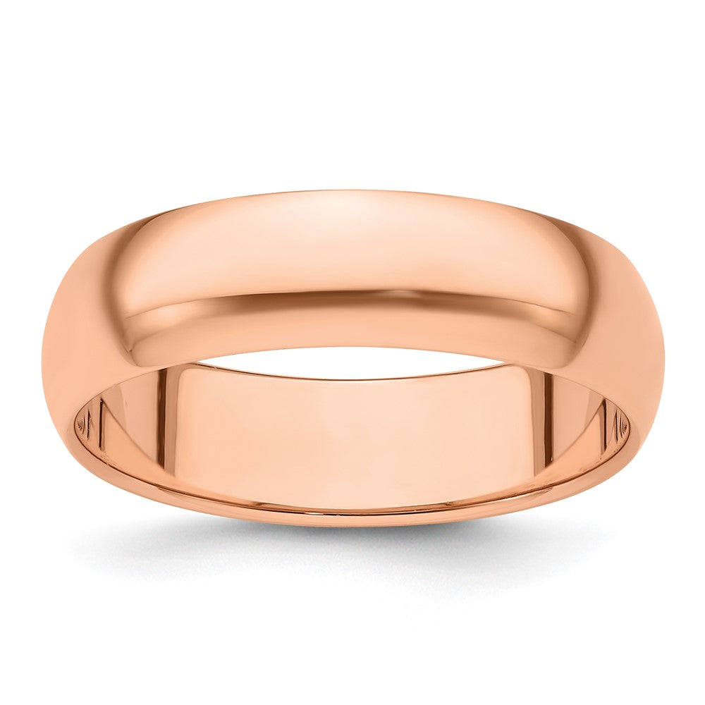 Half Round Wedding Band - WBC