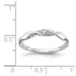 1/20 carat Diamond Fancy Twist Ring - WBC