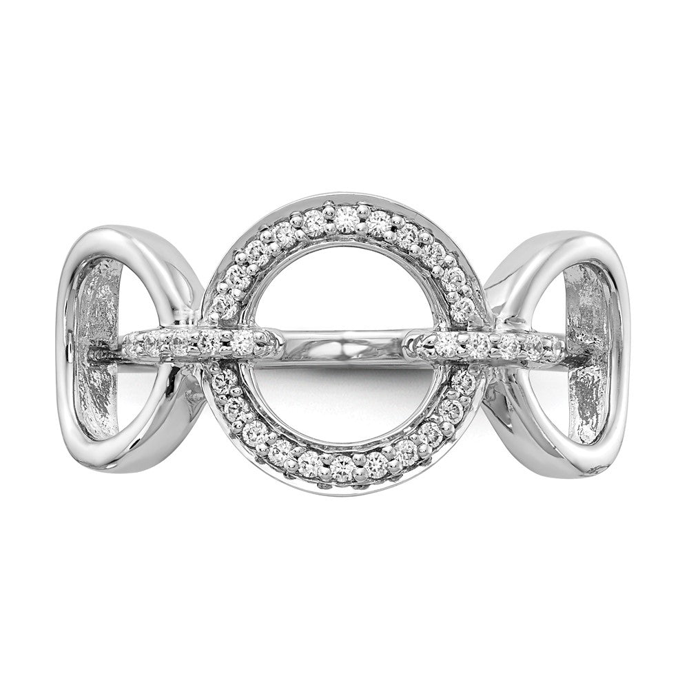 1/6 carat Diamond Fancy Circles Ring - WBC