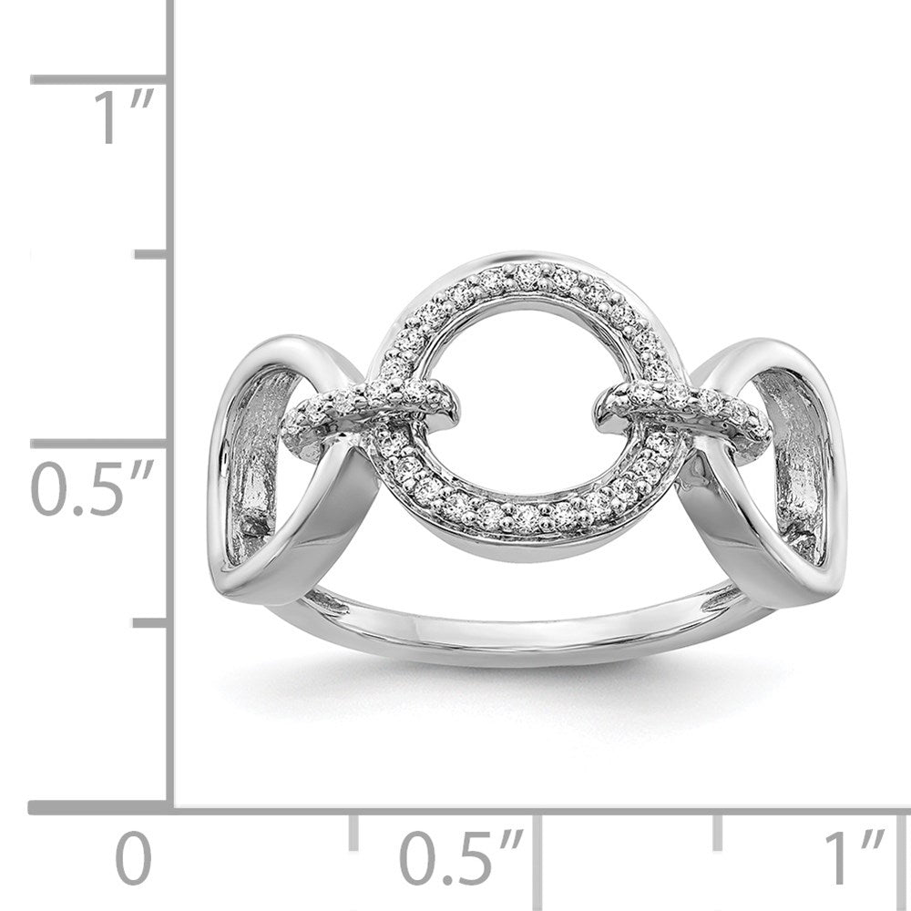 1/6 carat Diamond Fancy Circles Ring - WBC