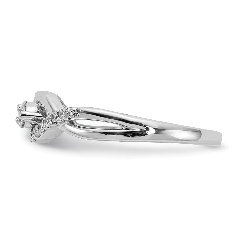 2-Stone 1/4 carat Diamond Fancy Ring - WBC