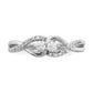 2-Stone 1/4 carat Diamond Fancy Ring - WBC