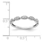 1/6 carat Diamond Fancy Band - WBC