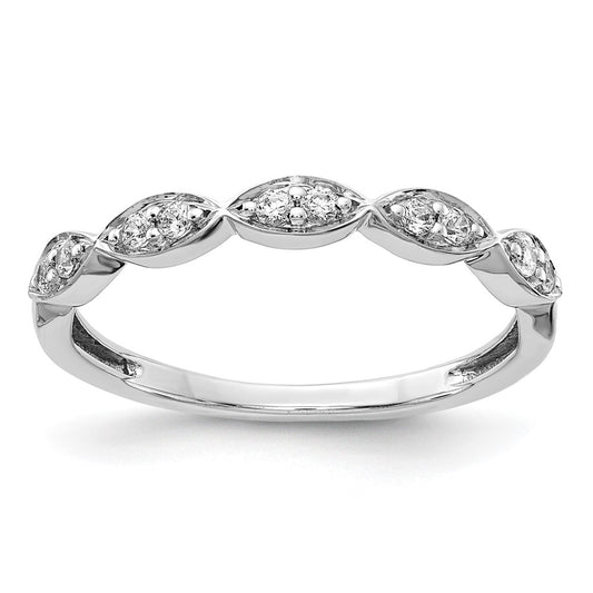1/6 carat Diamond Fancy Band - WBC