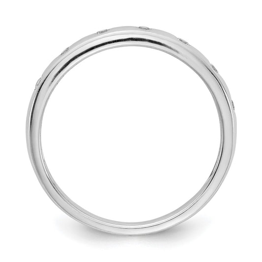 7-stone 1/6 carat Diamond Band - WBC