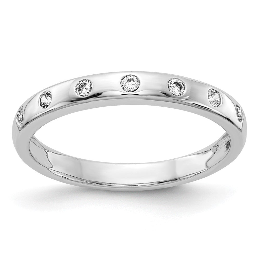 7-stone 1/6 carat Diamond Band - WBC