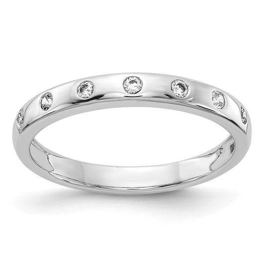 7-stone 1/6 carat Diamond Band - WBC