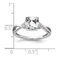 Cushion Checkerboard April/ Topaz and Diamond Ring - WBC