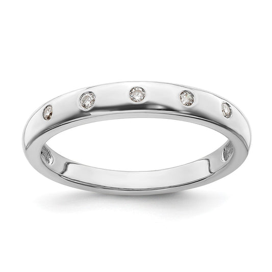5-stone 1/20 carat Diamond Band - WBC