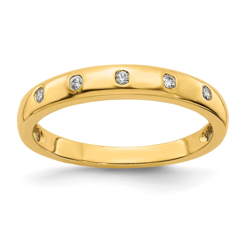 5-stone 1/20 carat Diamond Band - WBC