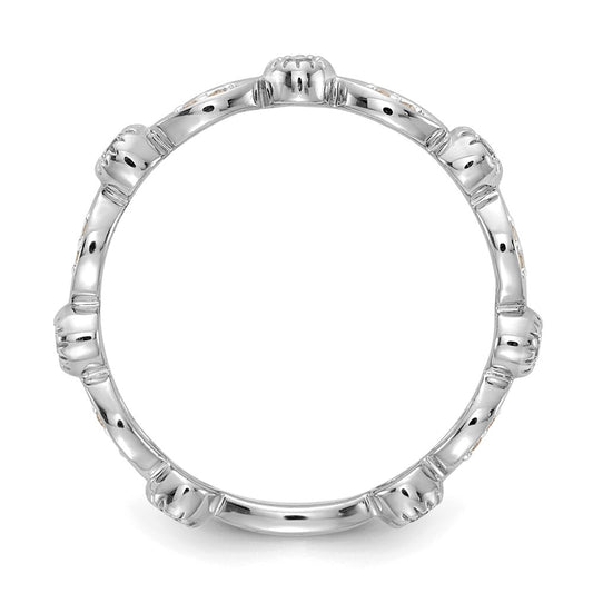 1/5 carat Diamond Fancy Band - WBC