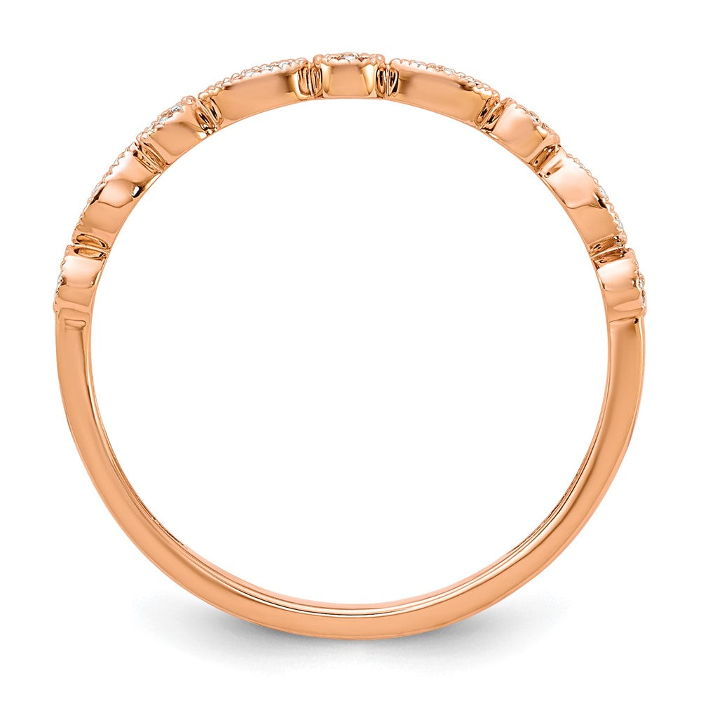 1/20 carat Diamond Fancy Band - WBC