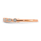 1/20 carat Diamond Fancy Band - WBC