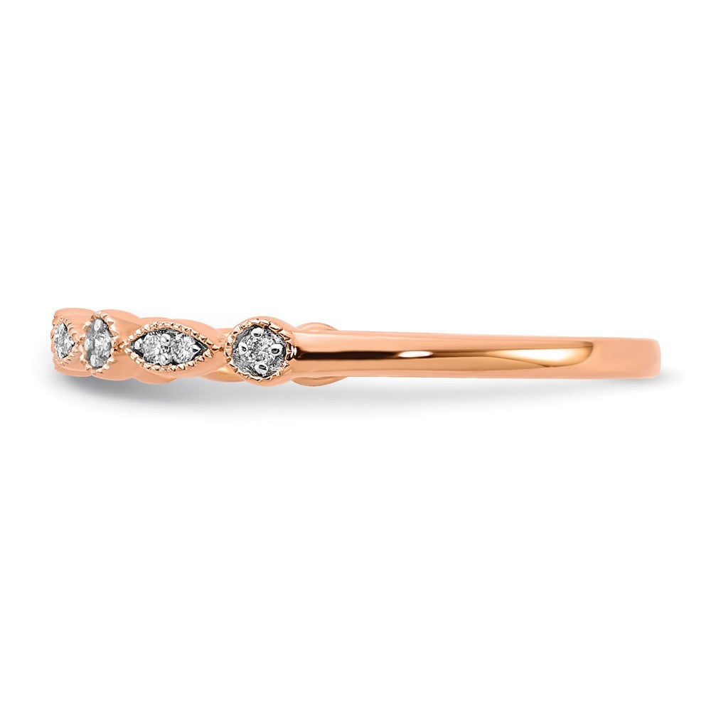 1/20 carat Diamond Fancy Band - WBC