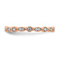 1/20 carat Diamond Fancy Band - WBC