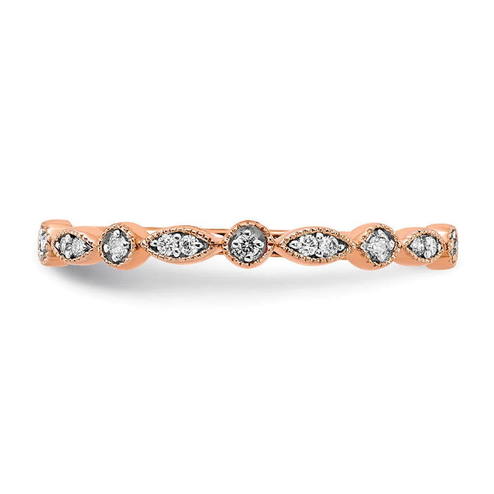 1/20 carat Diamond Fancy Band - WBC