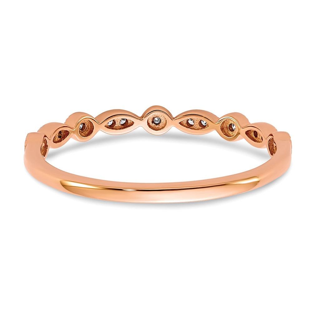 1/20 carat Diamond Fancy Band - WBC