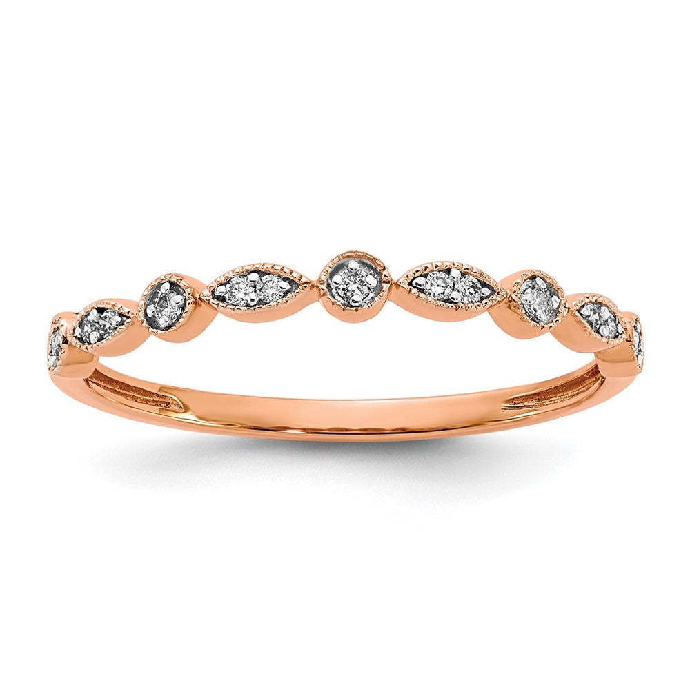 1/20 carat Diamond Fancy Band - WBC
