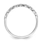 1/20 carat Diamond Fancy Band - WBC