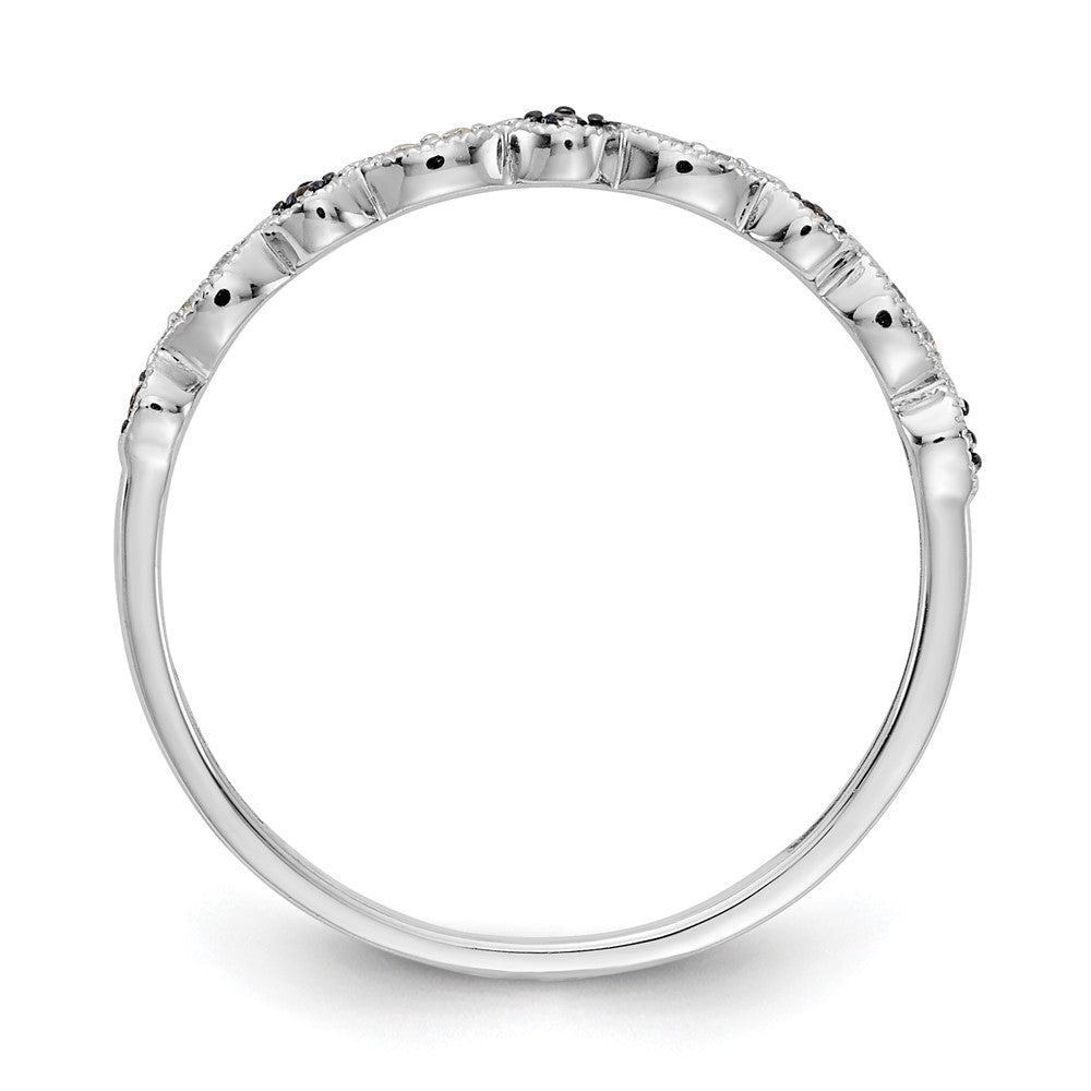 1/20 carat Blue and Diamond Fancy Band - WBC