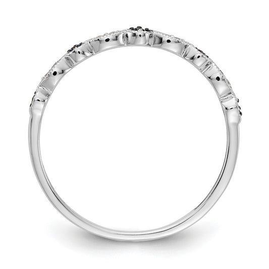 1/20 carat Blue and Diamond Fancy Band - WBC