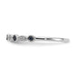1/20 carat Blue and Diamond Fancy Band - WBC