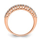 Polished 1/4 carat Diamond Band - WBC