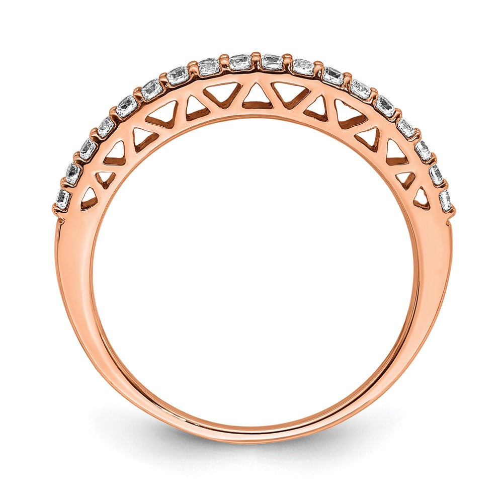 Polished 1/4 carat Diamond Band - WBC
