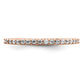 Polished 1/4 carat Diamond Band - WBC