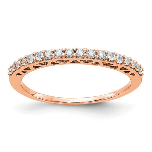 Polished 1/4 carat Diamond Band - WBC