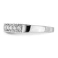 3/8 carat Diamond Beaded Edge Band - WBC