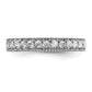 3/8 carat Diamond Beaded Edge Band - WBC