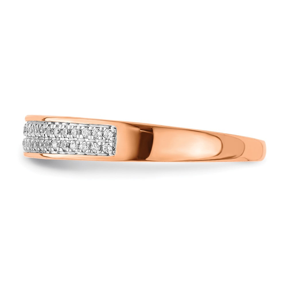 2-row 1/8 carat Diamond Band - WBC