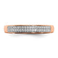 2-row 1/8 carat Diamond Band - WBC