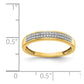 2-row 1/8 carat Diamond Band - WBC