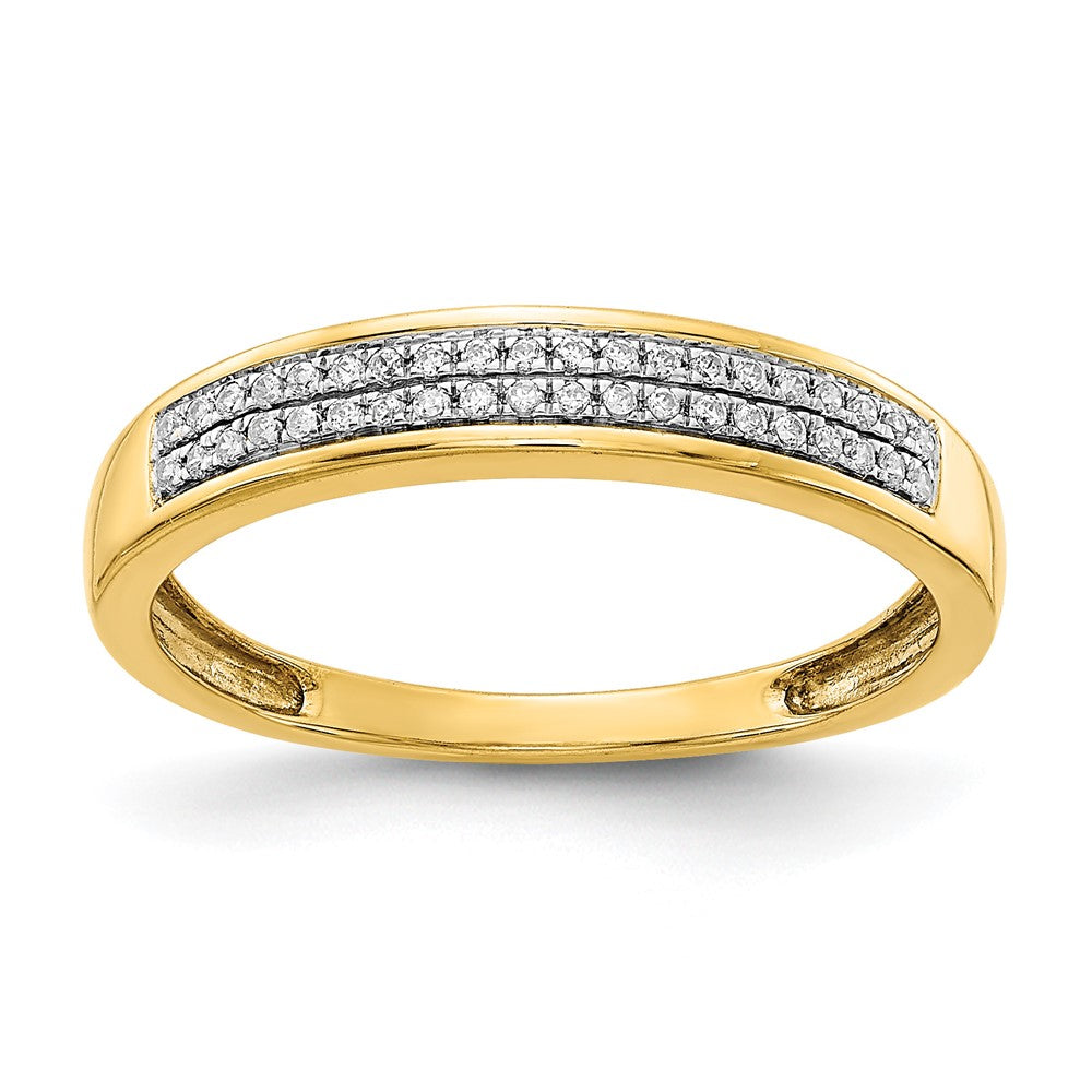 2-row 1/8 carat Diamond Band - WBC
