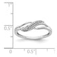 1/15 carat Diamond Wave Fashion Ring - WBC