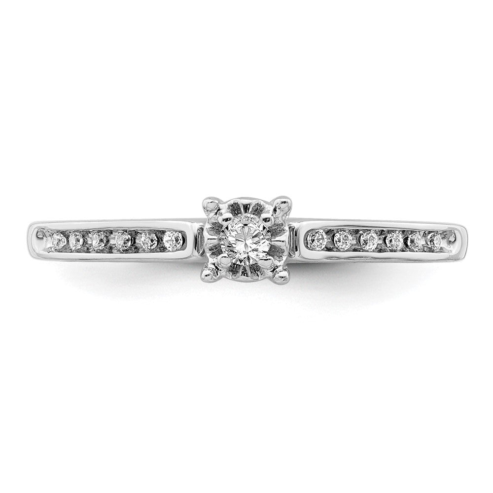 1/10 carat Diamond Ring - WBC