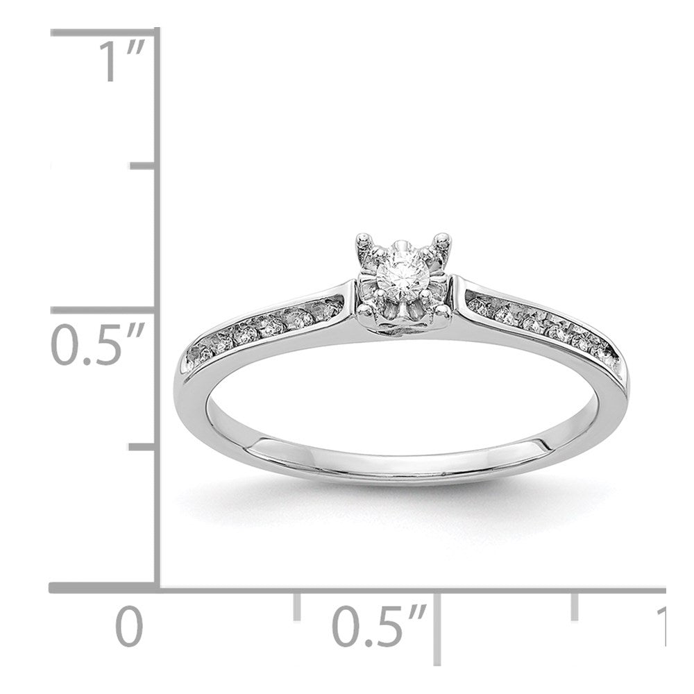 1/10 carat Diamond Ring - WBC