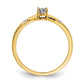 1/15 carat Diamond Cluster Ring - WBC