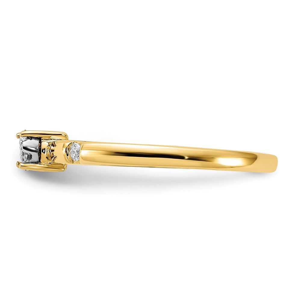 1/15 carat Diamond Cluster Ring - WBC