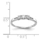 3-Stone 1/4 carat Diamond Ring - WBC